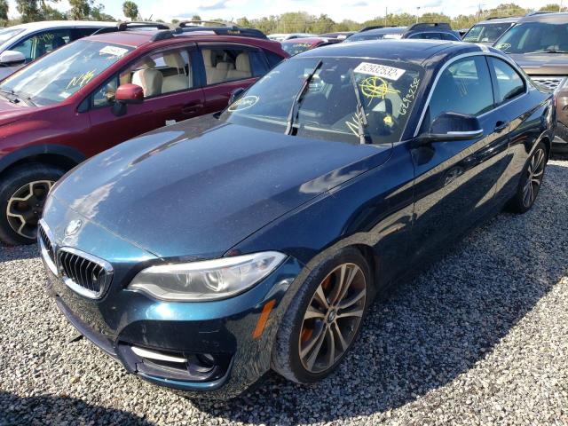 WBA1F5C50FV257160 - 2015 BMW 228 I BLACK photo 2