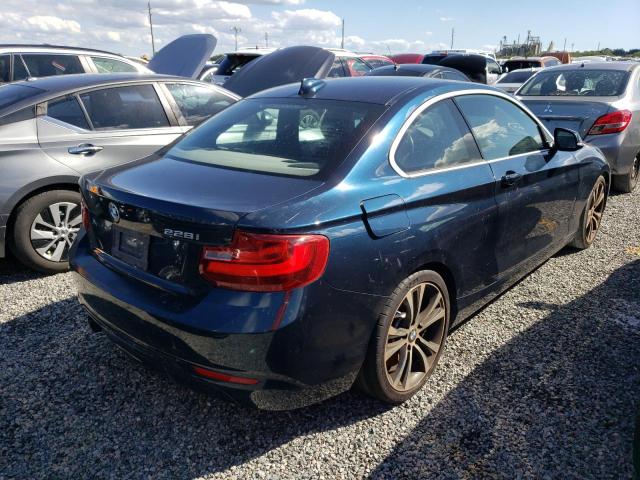 WBA1F5C50FV257160 - 2015 BMW 228 I Czarny zdjęcie 4