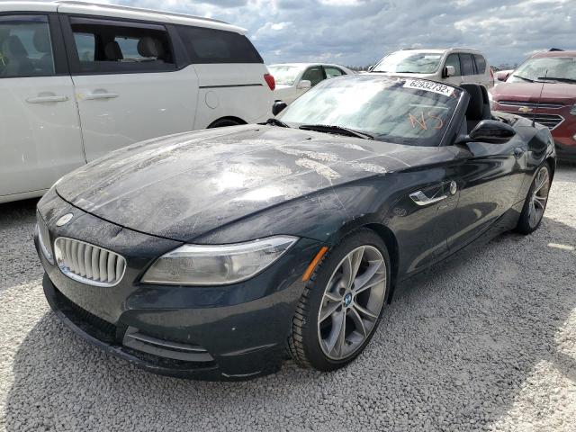 WBALM7C51EE386484 - 2014 BMW Z4 SDRIVE3 BLACK photo 2