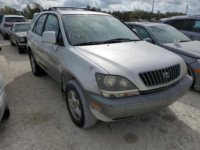 JT6HF10UXY0163946 - 2000 LEXUS RX 300 SILVER photo 1