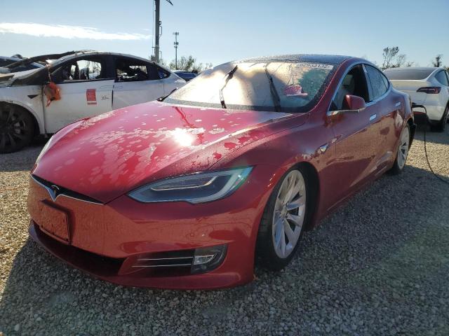 5YJSA1E27LF359860 - 2020 TESLA MODEL S Qırmızı foto 2