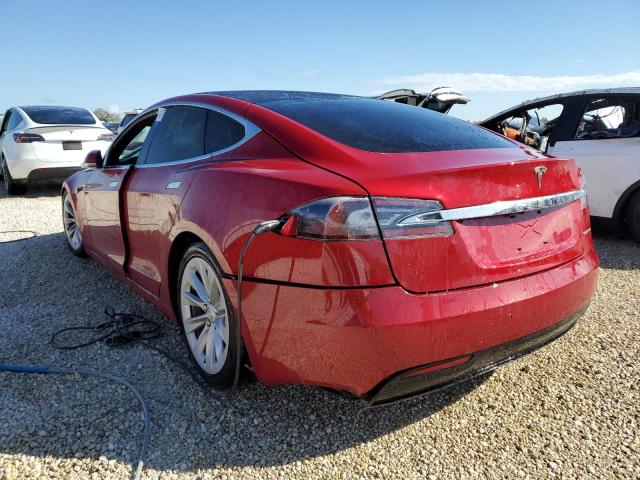 5YJSA1E27LF359860 - 2020 TESLA MODEL S Qırmızı foto 3
