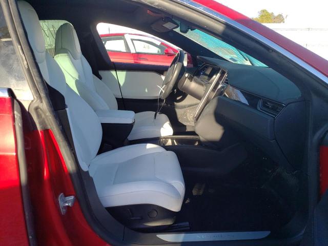 5YJSA1E27LF359860 - 2020 TESLA MODEL S Qırmızı foto 5