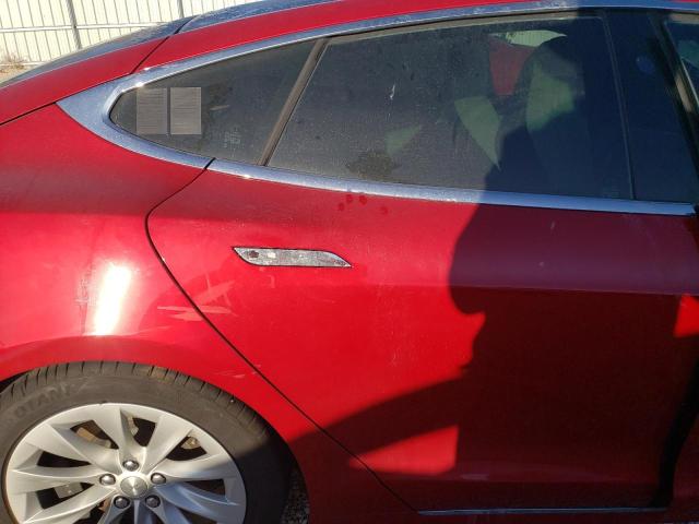 5YJSA1E27LF359860 - 2020 TESLA MODEL S Qırmızı foto 6