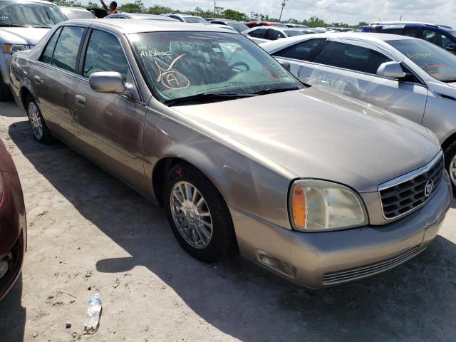 1G6KE57Y74U133049 - 2004 CADILLAC DEVILLE DH TAN photo 1