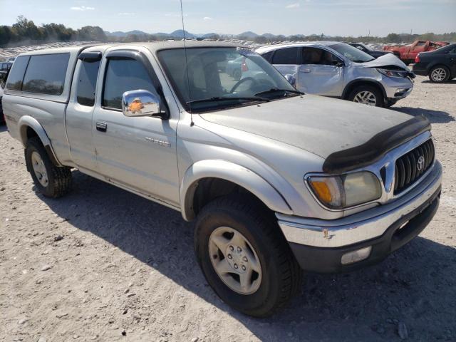 5TEWN72N01Z801171 - 2001 TOYOTA TACOMA XTR SILVER photo 1