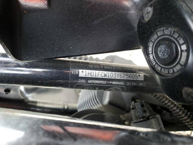 1HD1FCW103Y625605 - 2003 HARLEY-DAVIDSON FLHTCUI 黑色 照片 10