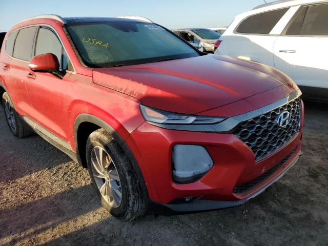 5NMS53AD5LH298126 - 2020 HYUNDAI SANTA FE L RED photo 1