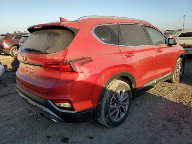 5NMS53AD5LH298126 - 2020 HYUNDAI SANTA FE L RED photo 4