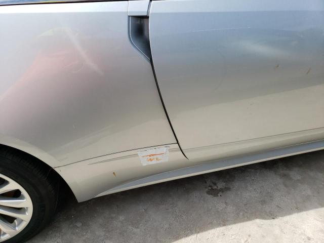 1G6DJ1ED7B0109397 - 2011 CADILLAC CTS PERFOR ვერცხლისფერი ფოტო 9