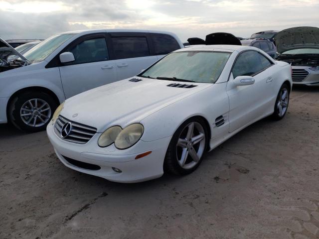 WDBSK75F26F109797 - 2006 MERCEDES-BENZ SL 500 WHITE photo 2