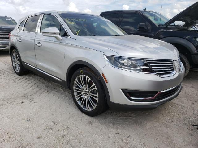 2LMTJ6LP9GBL51438 - 2016 LINCOLN MKX RESERV SILVER photo 1