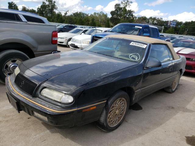 1C3EU4535RF283546 - 1994 CHRYSLER LEBARON BA BLACK photo 2