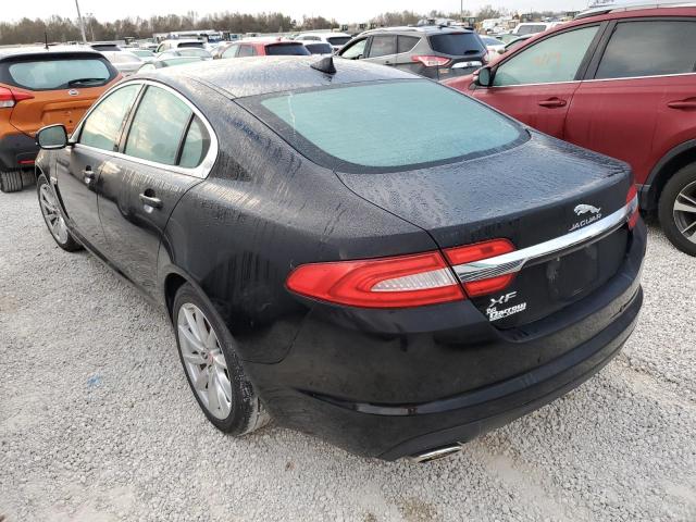 SAJWA0ES1EPU21727 - 2014 JAGUAR XF BLACK photo 3