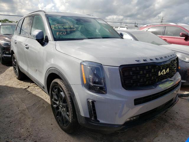 5XYP5DHCXNG236940 - 2022 KIA TELLURIDE GRAY photo 1