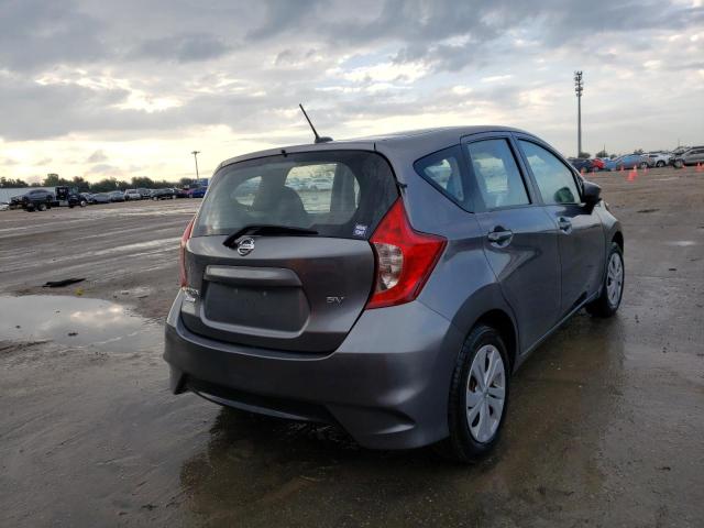 3N1CE2CP6JL353076 - 2018 NISSAN VERSA NOTE GRAY photo 4