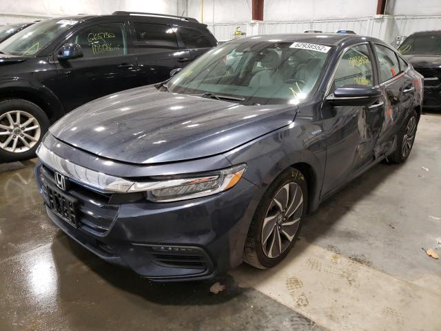 19XZE4F93KE015527 - 2019 HONDA INSIGHT TO BLUE photo 2