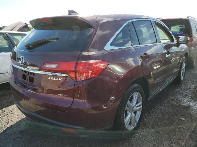 5J8TB4H57EL009526 - 2014 ACURA RDX TECHNO BURGUNDY photo 4