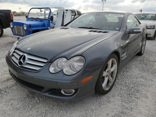 WDBSK77F27F127800 - 2007 MERCEDES-BENZ SL 600 GRAY photo 2