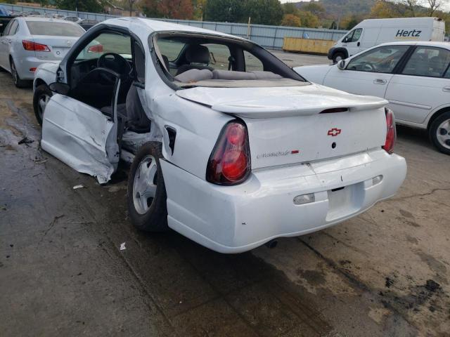 2G1WX12K9Y9239728 - 2000 CHEVROLET MONTE CARL თეთრი ფოტო 3