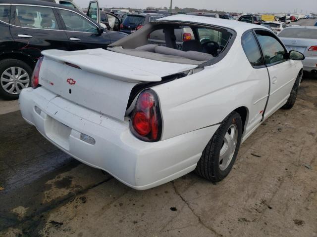 2G1WX12K9Y9239728 - 2000 CHEVROLET MONTE CARL თეთრი ფოტო 4