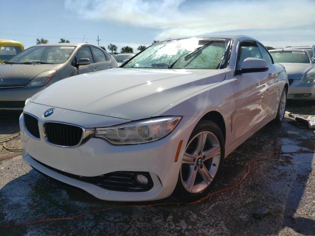 WBA3V9C51FP798595 - 2015 BMW 428 XI WHITE photo 2