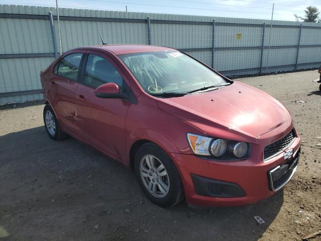 1G1JA5SH1C4156927 - 2012 CHEVROLET SONIC LS BURGUNDY photo 1