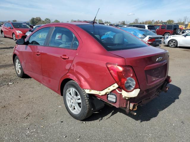 1G1JA5SH1C4156927 - 2012 CHEVROLET SONIC LS BURGUNDY photo 3