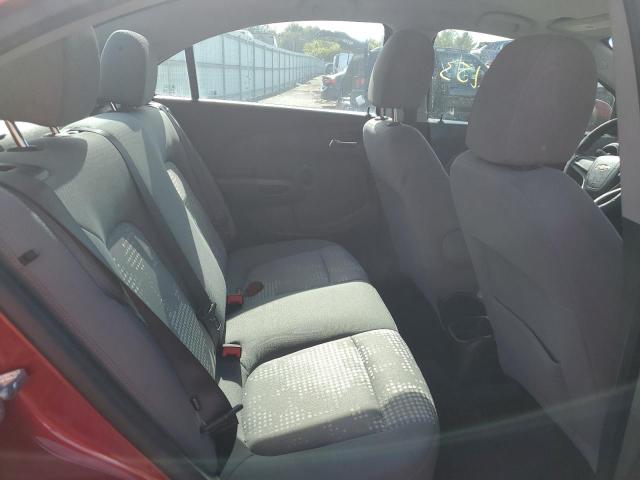 1G1JA5SH1C4156927 - 2012 CHEVROLET SONIC LS BURGUNDY photo 6