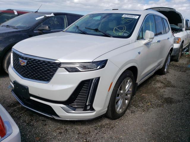 1GYKPCRSXLZ137533 - 2020 CADILLAC XT6 PREMIU WHITE photo 2