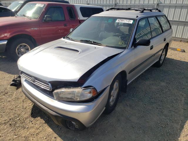 4S3BG6855V7626276 - 1997 SUBARU LEGACY OUT SILVER photo 2