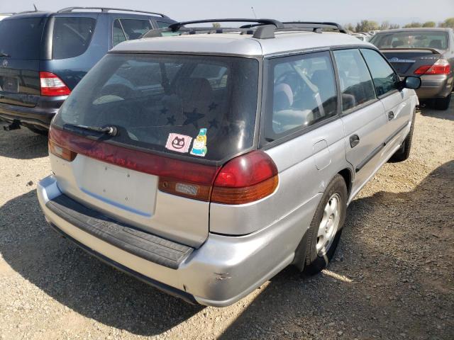 4S3BG6855V7626276 - 1997 SUBARU LEGACY OUT SILVER photo 4