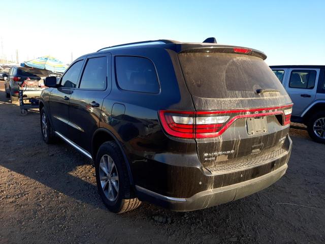 1C4RDJDG5FC202381 - 2015 DODGE DURANGO LI BLACK photo 3