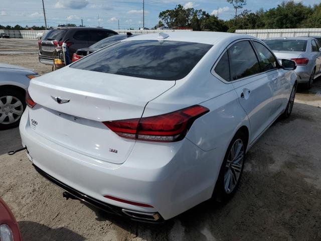 KMTFN4JE6KU313421 - 2019 GENESIS G80 BASE WHITE photo 4