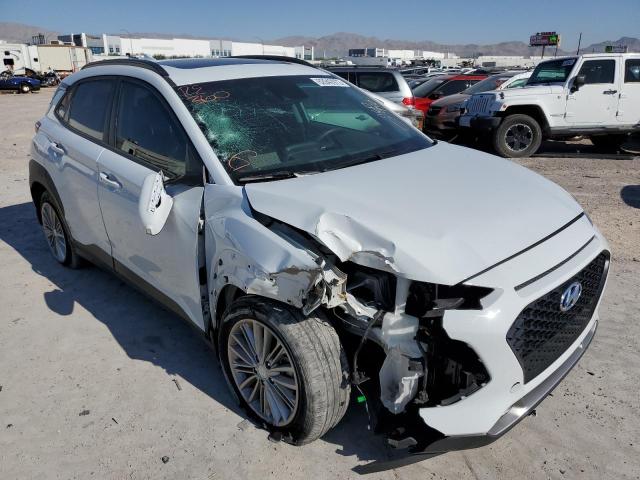 KM8K62AAXKU252825 - 2019 HYUNDAI KONA SEL WHITE photo 1