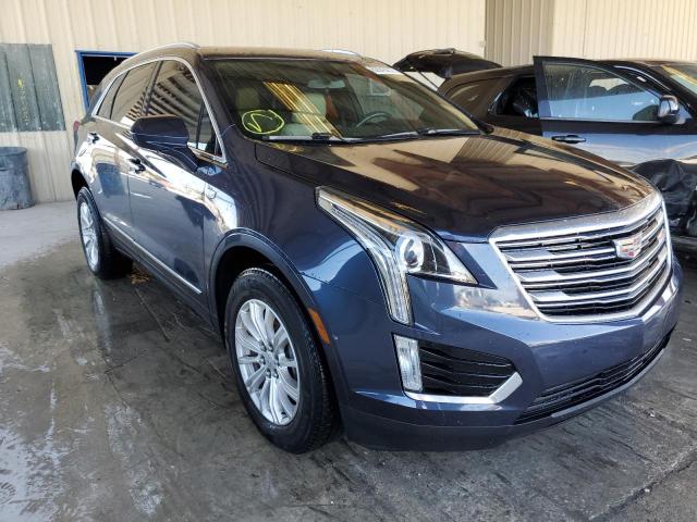 1GYKNARS0JZ132980 - 2018 CADILLAC XT5 BLUE photo 1