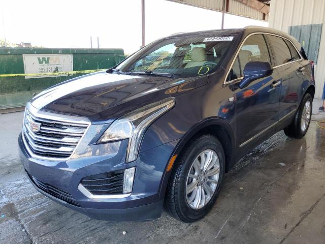 1GYKNARS0JZ132980 - 2018 CADILLAC XT5 BLUE photo 2