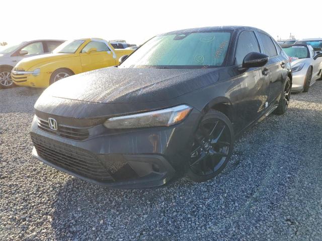 2HGFE2F56NH547529 - 2022 HONDA CIVIC SPOR BLACK photo 2