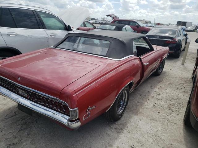 0F92H563277 - 1970 MERCURY COUGAR RED photo 4