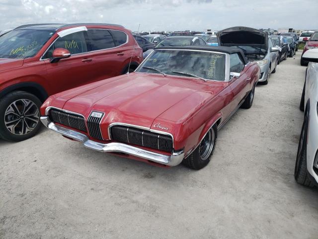 0F92H563277 - 1970 MERCURY COUGAR RED photo 9