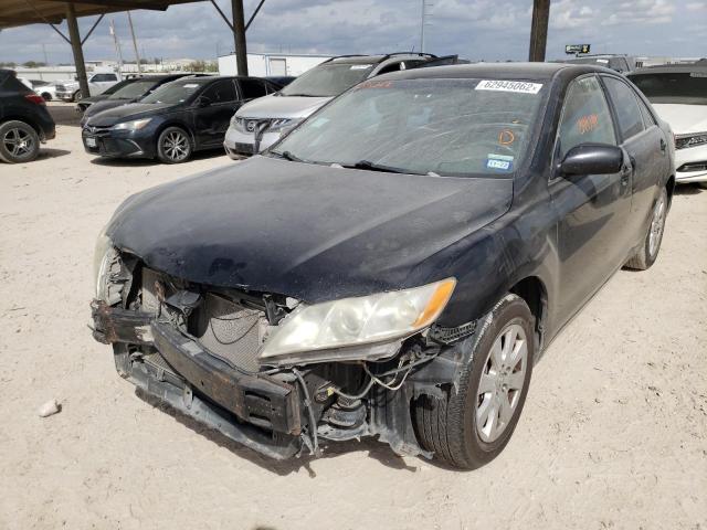 4T1BE46K98U231358 - 2008 TOYOTA CAMRY CE BLACK photo 2