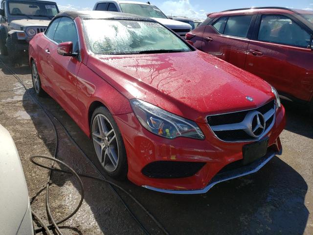 WDDKK6FF6HF358056 - 2017 MERCEDES-BENZ E 400 RED photo 1