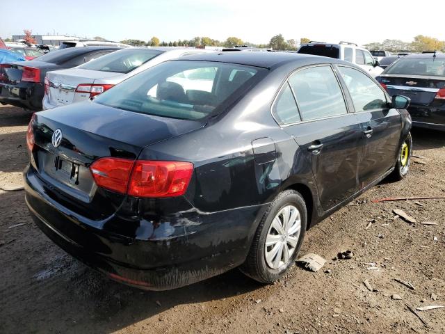 3VW2K7AJ1EM438059 - 2014 VOLKSWAGEN JETTA BASE 黑色 照片 4