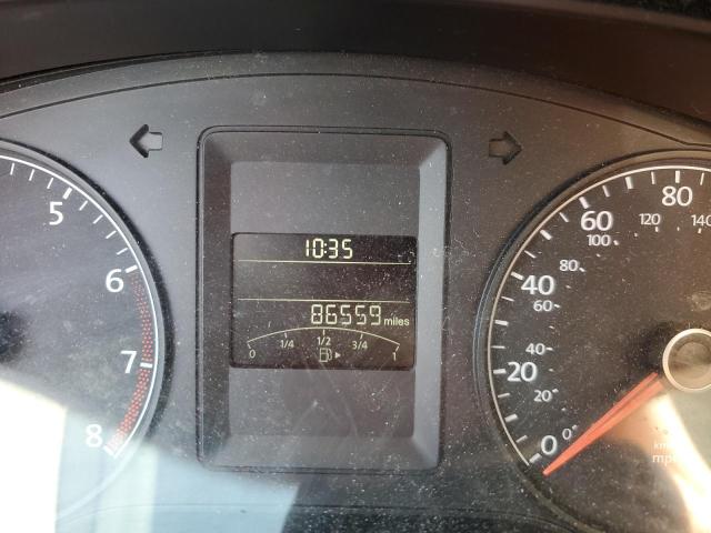 3VW2K7AJ1EM438059 - 2014 VOLKSWAGEN JETTA BASE 黑色 照片 8