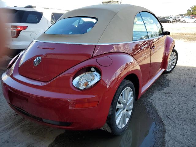 3VWRF31Y68M420086 - 2008 VOLKSWAGEN NEW BEETLE 红色 照片 4