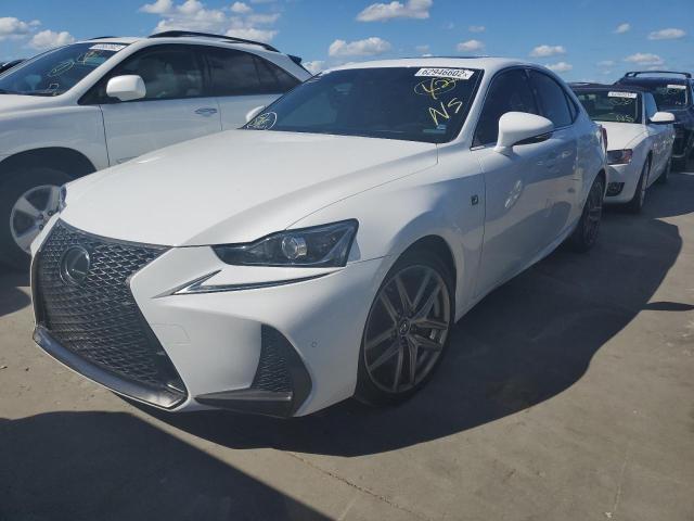 JTHGZ1B23L5036831 - 2020 LEXUS IS 350 F-S WHITE photo 2