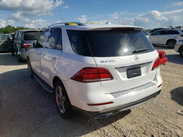 4JGDA5JB9JB063353 - 2018 MERCEDES-BENZ GLE 350 WHITE photo 3