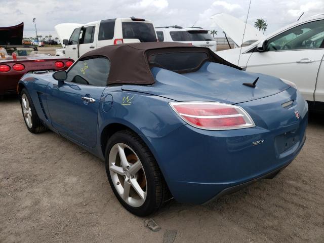 1G8MB35BX8Y119821 - 2008 SATURN SKY BLUE photo 3