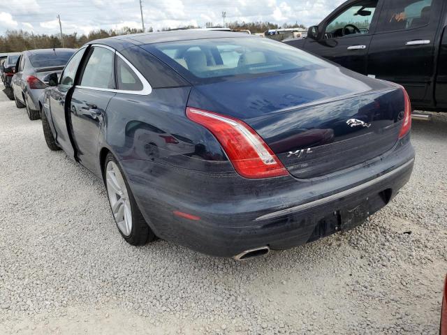 SAJWA2GB7CLV38094 - 2012 JAGUAR XJL BLUE photo 3