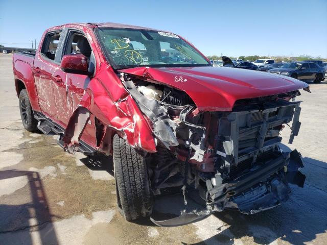 1GTG6CEN0M1186500 - 2021 GMC CANYON ELE RED photo 1